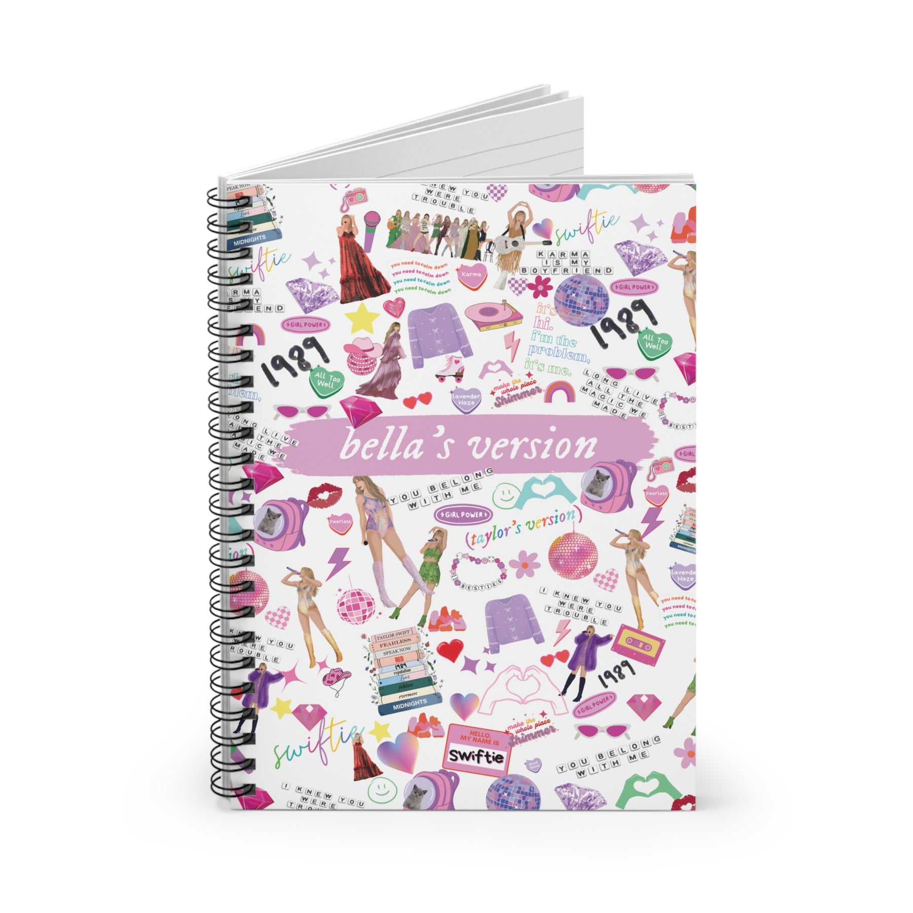 Swiftie Personalized "Version" Notepad