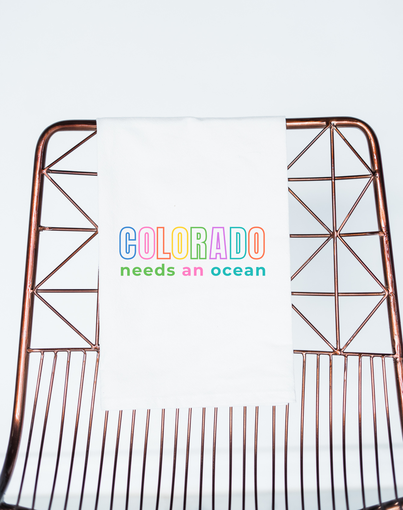 Colorado Needs an Ocean Gift Towel - Aspen Lane