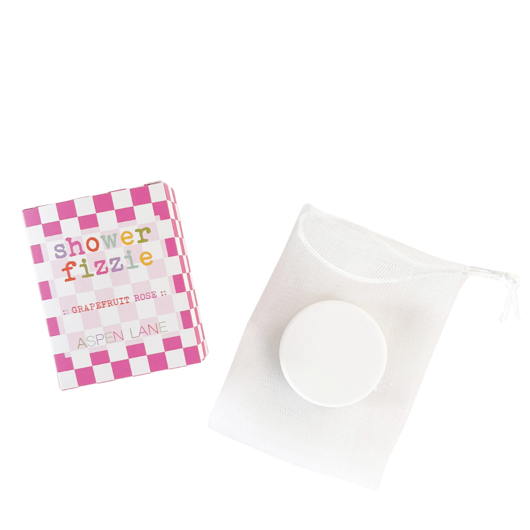 Shower Fizzie | Grapefruit Rose - Aspen Lane