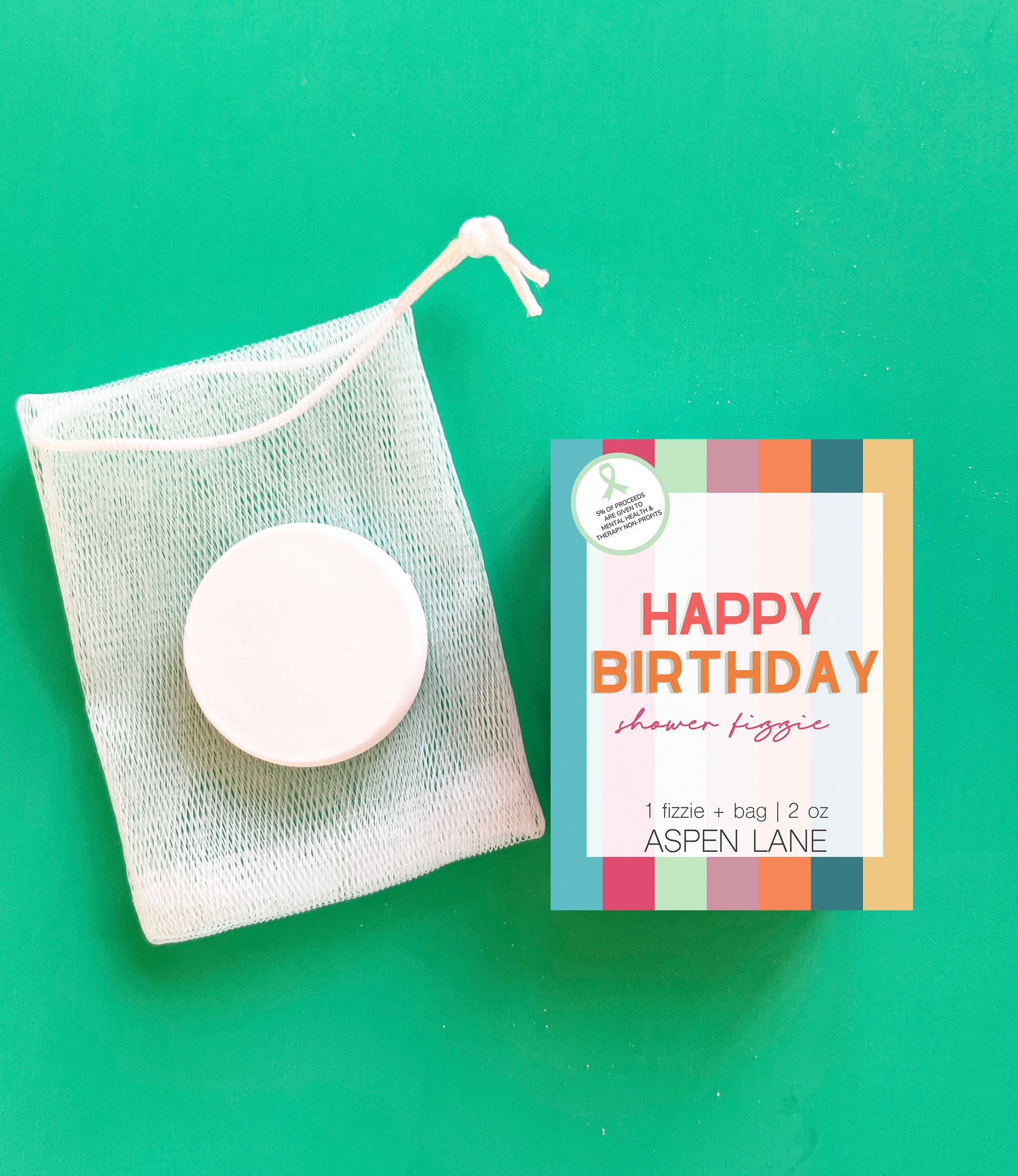 Happy Birthday Shower Fizzie | Boxed - Aspen Lane