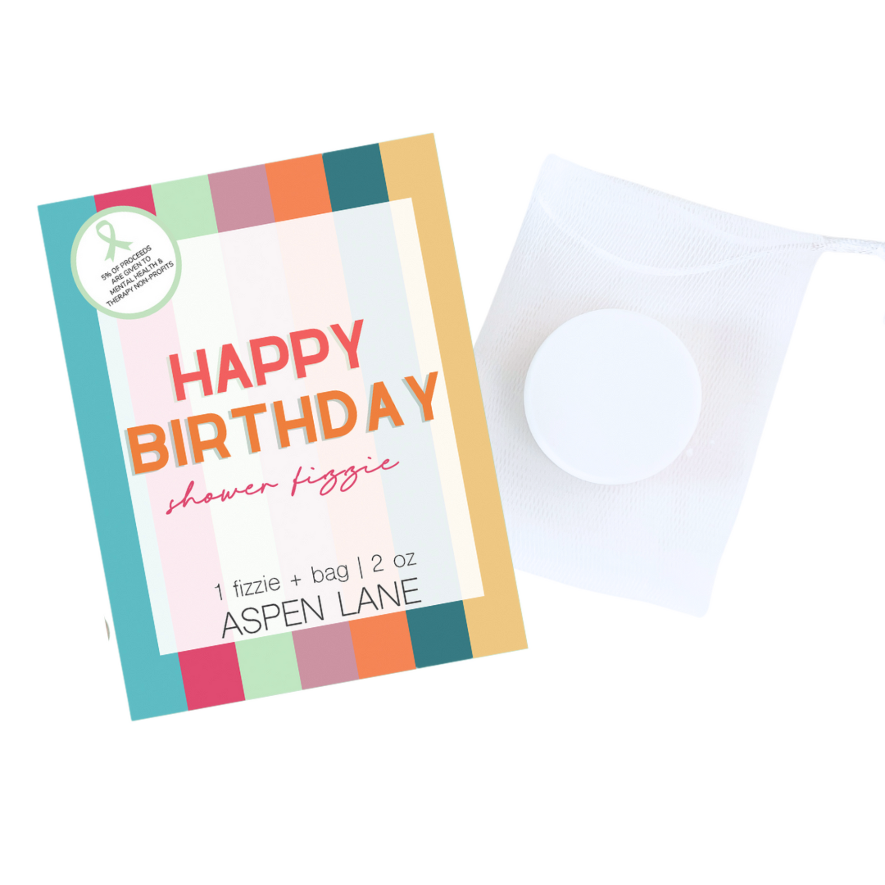 Happy Birthday Shower Fizzie | Boxed - Aspen Lane