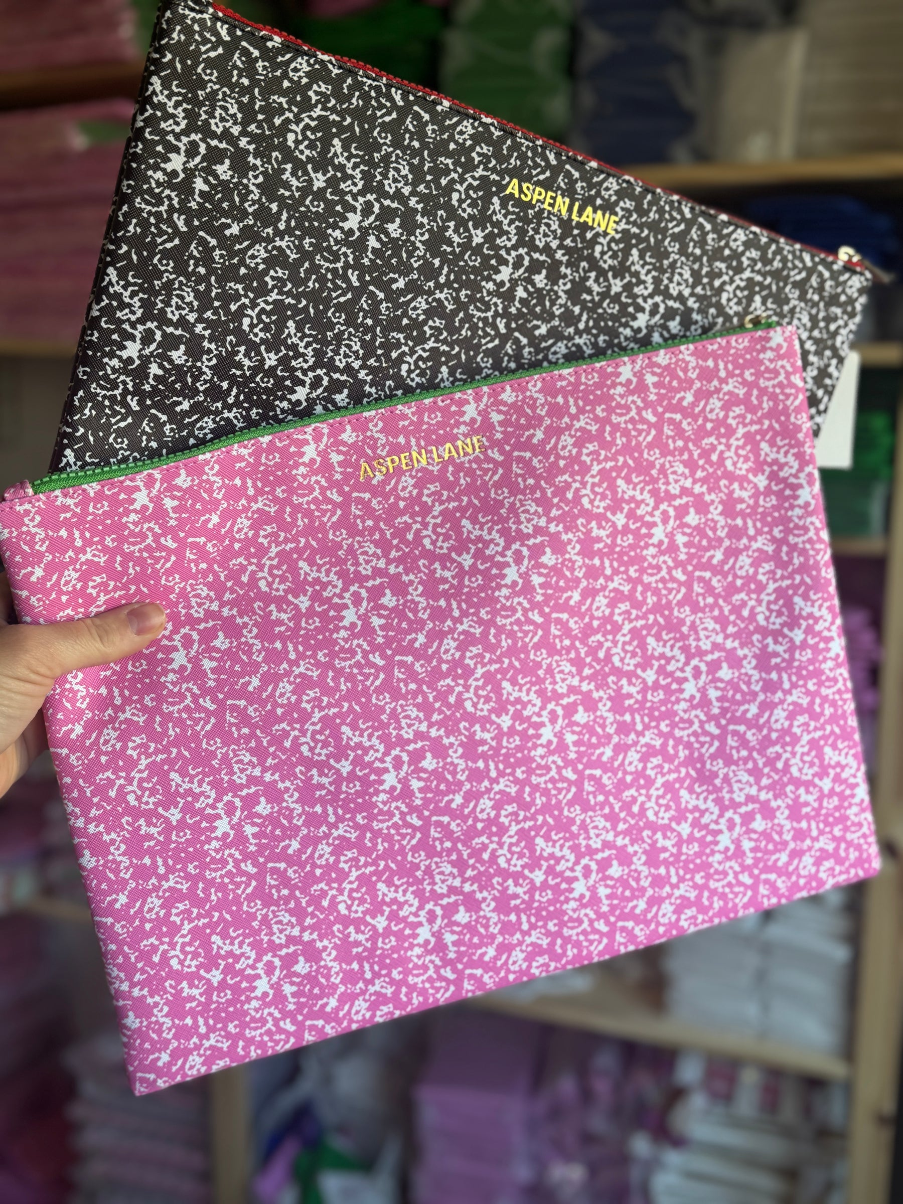 Composition Notepad Leatherette Oversized Laptop Media Pouch | Teacher Appreciation