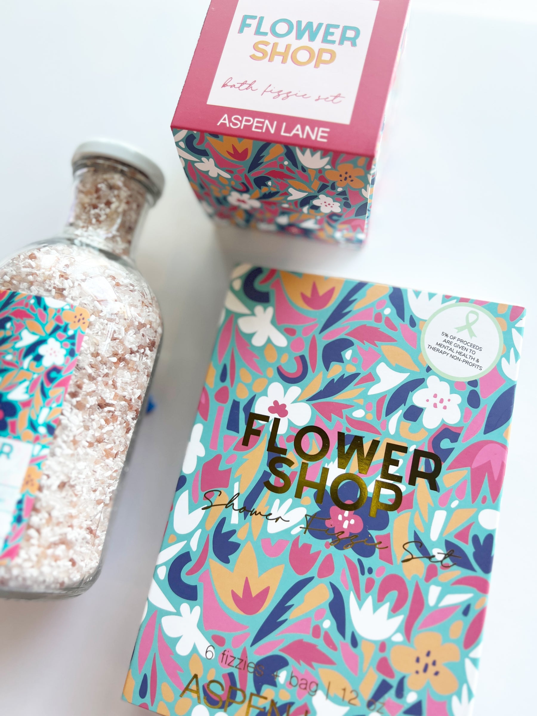 Flower Shop Bath Fizzie Set - Aspen Lane