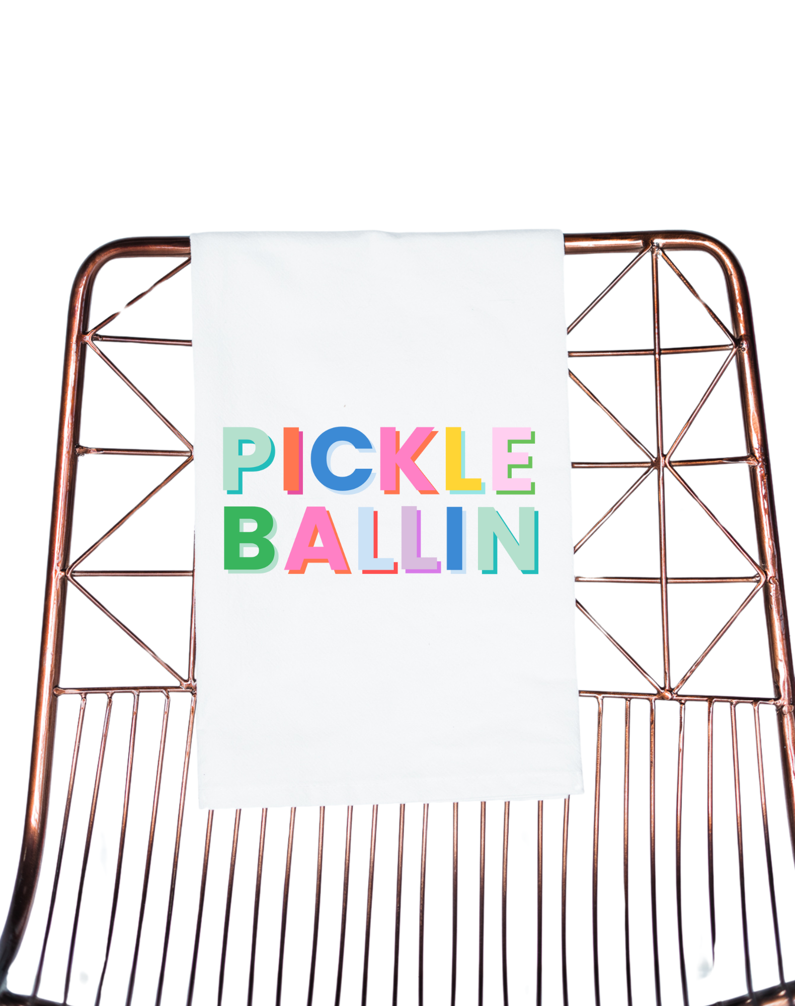 Pickle Ballin' Pickleball Gift Towel - Aspen Lane