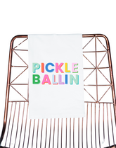 Pickle Ballin' Pickleball Gift Towel - Aspen Lane