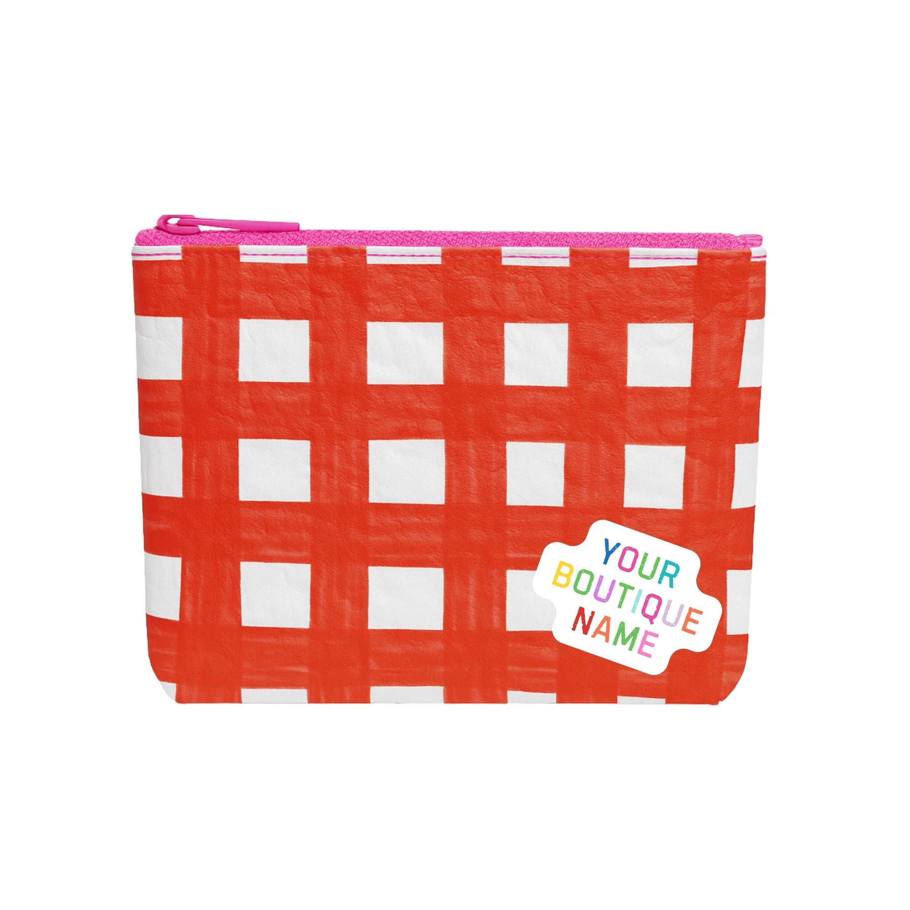 Makeup Pouch Custom Name Drop | Bulk 10 pieces