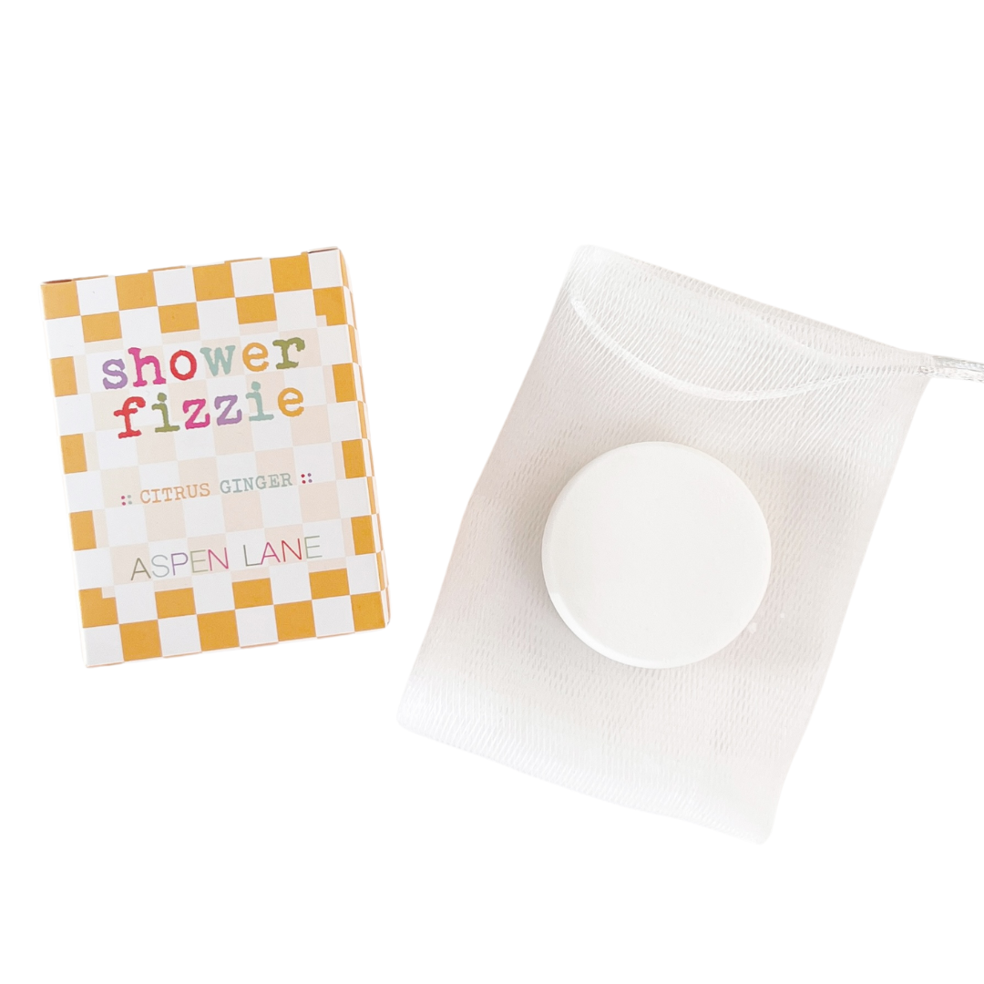 Shower Fizzie | Citrus Ginger - Aspen Lane