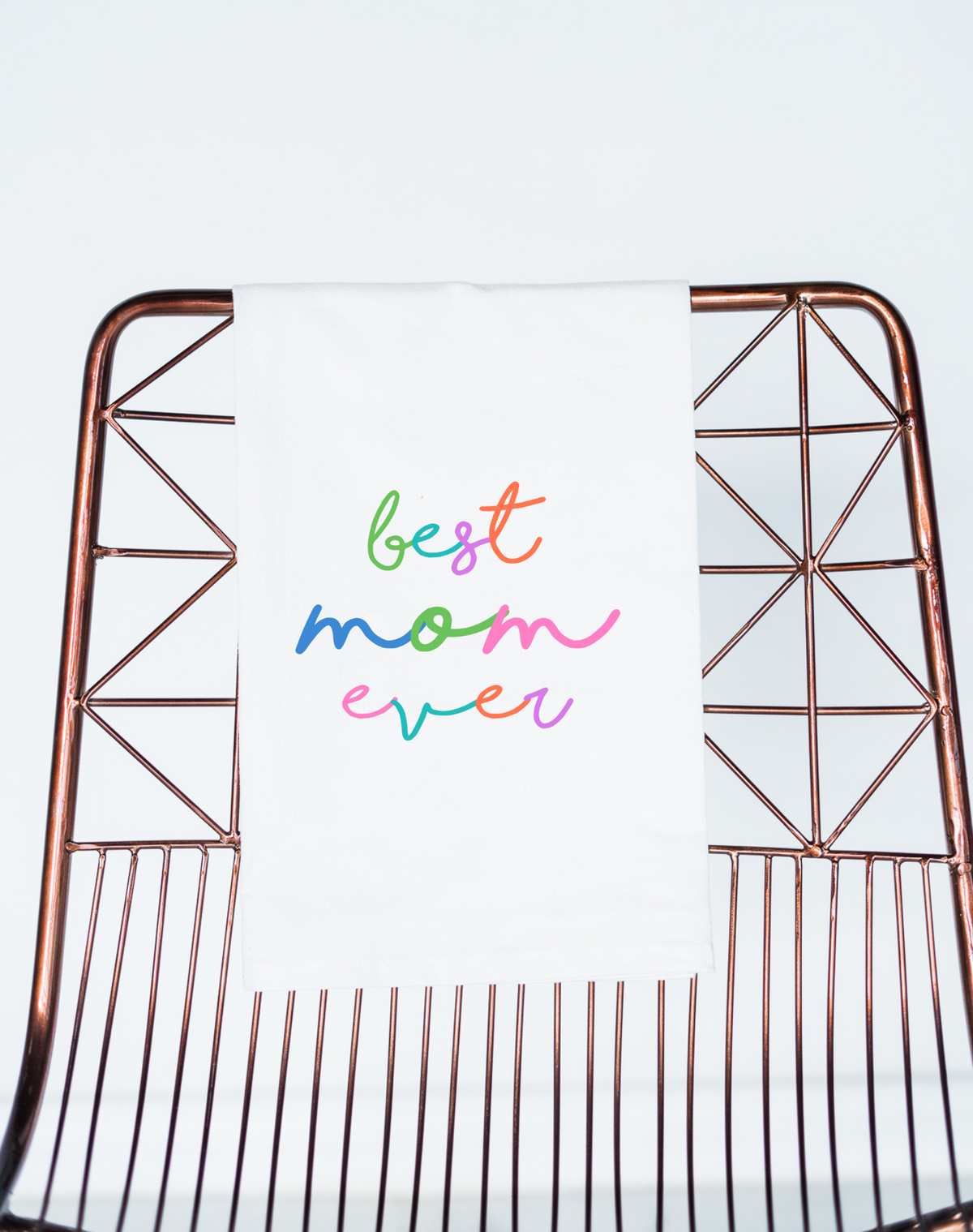 Best Mom Ever New Colorful Gift Towel | Mother's Day - Aspen Lane