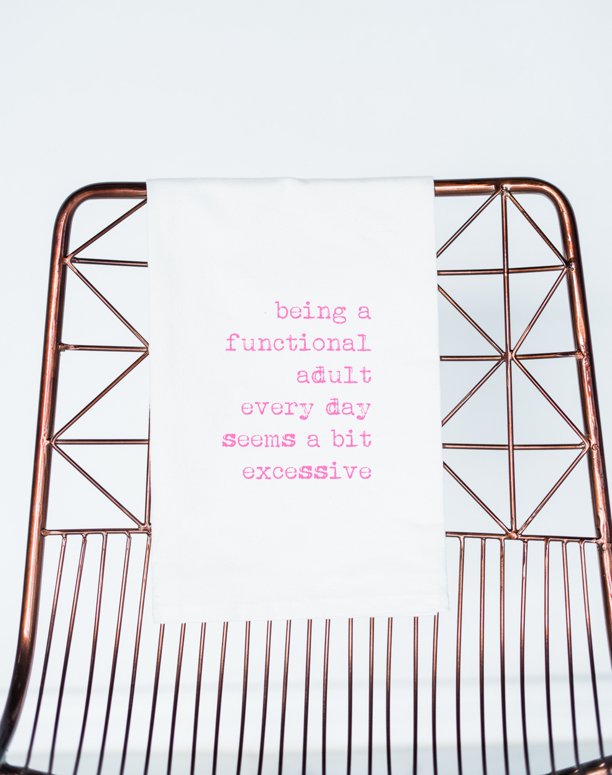 Funny Functional Adult Excessive Funny Gift Towel - Aspen Lane