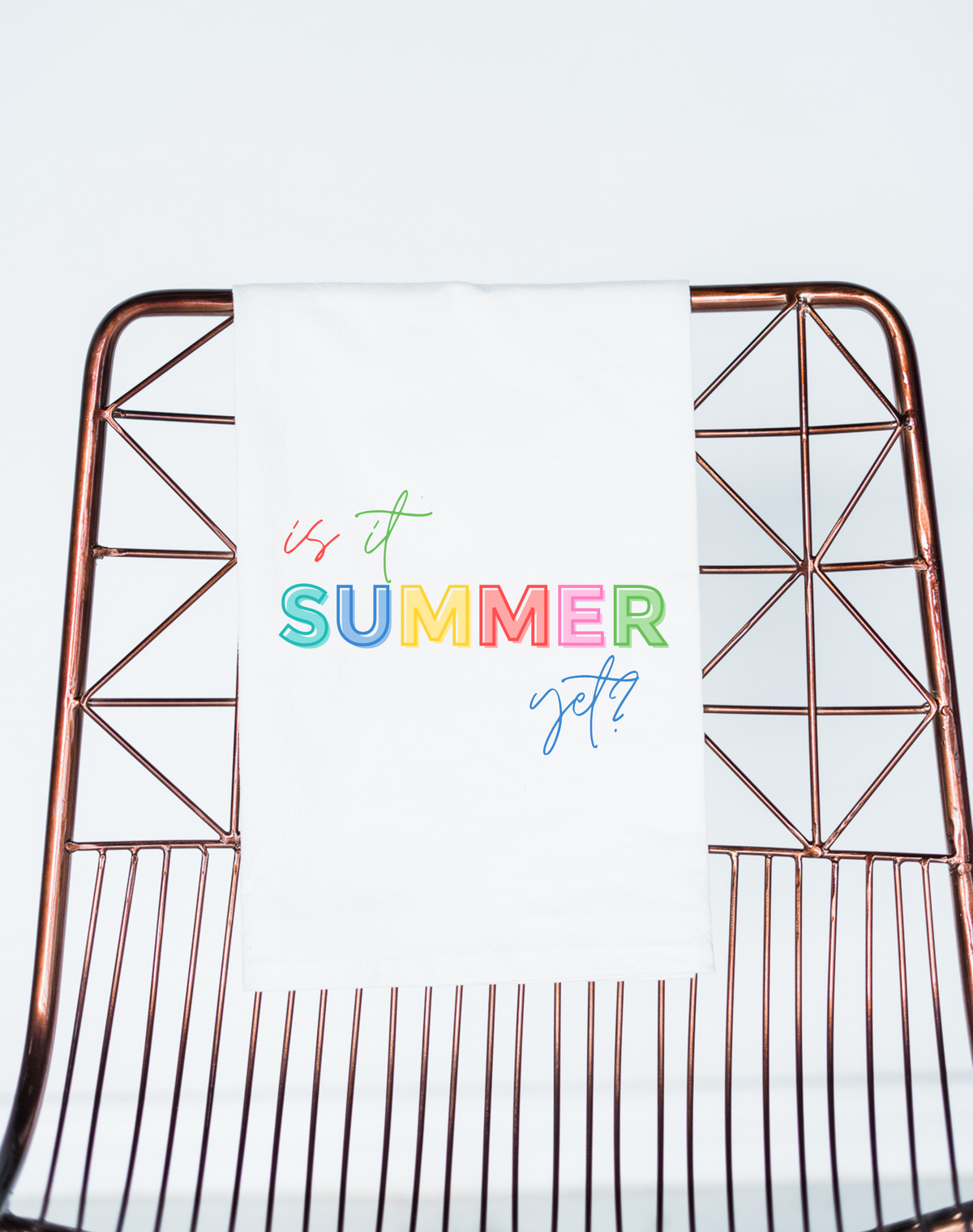 Is it Summer Yet Gift Towel - Aspen Lane