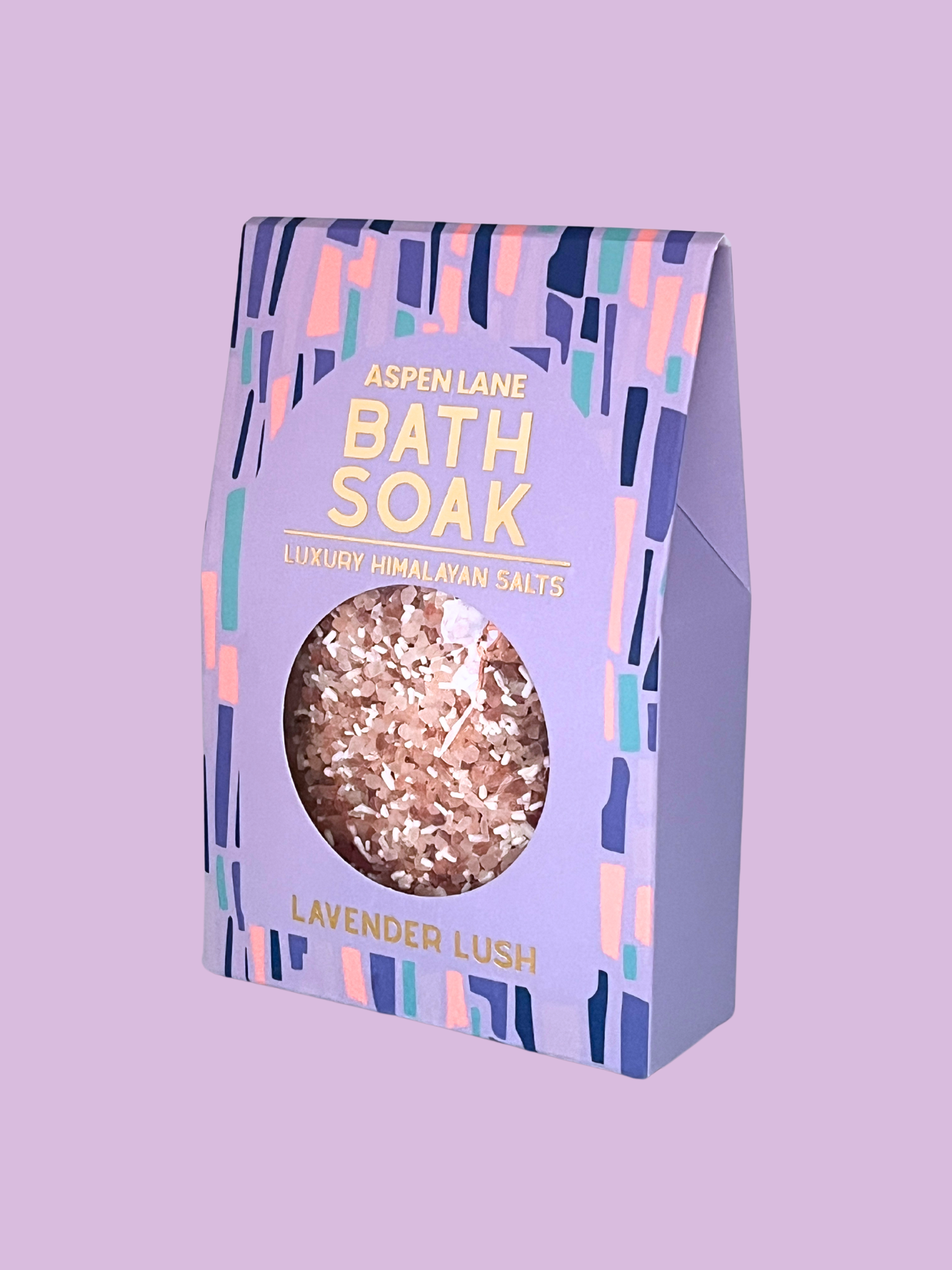 Lavender Lush Himalayan Bath Soak - Aspen Lane