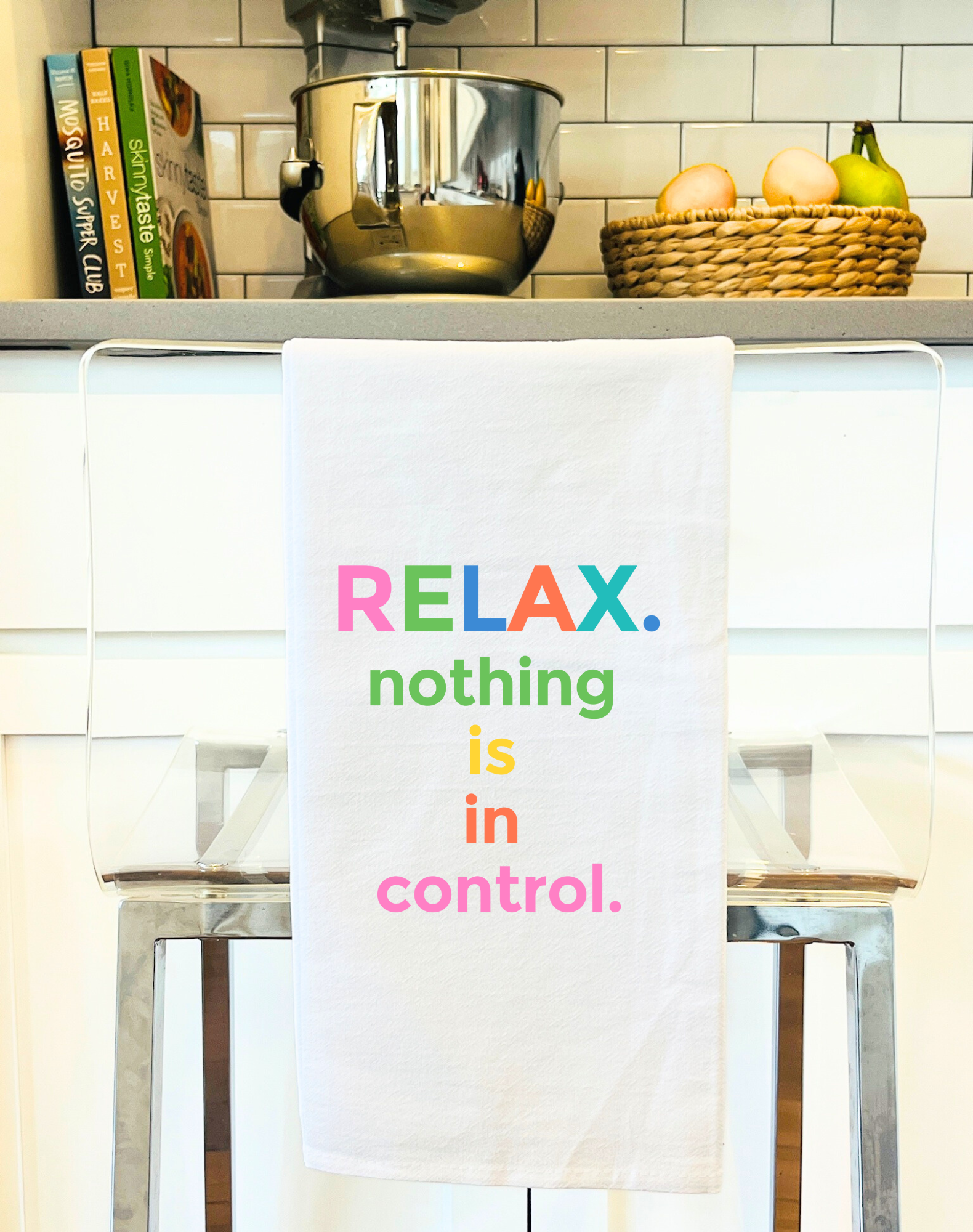 Relax Nothing Is In Control Gift Towel - Aspen Lane