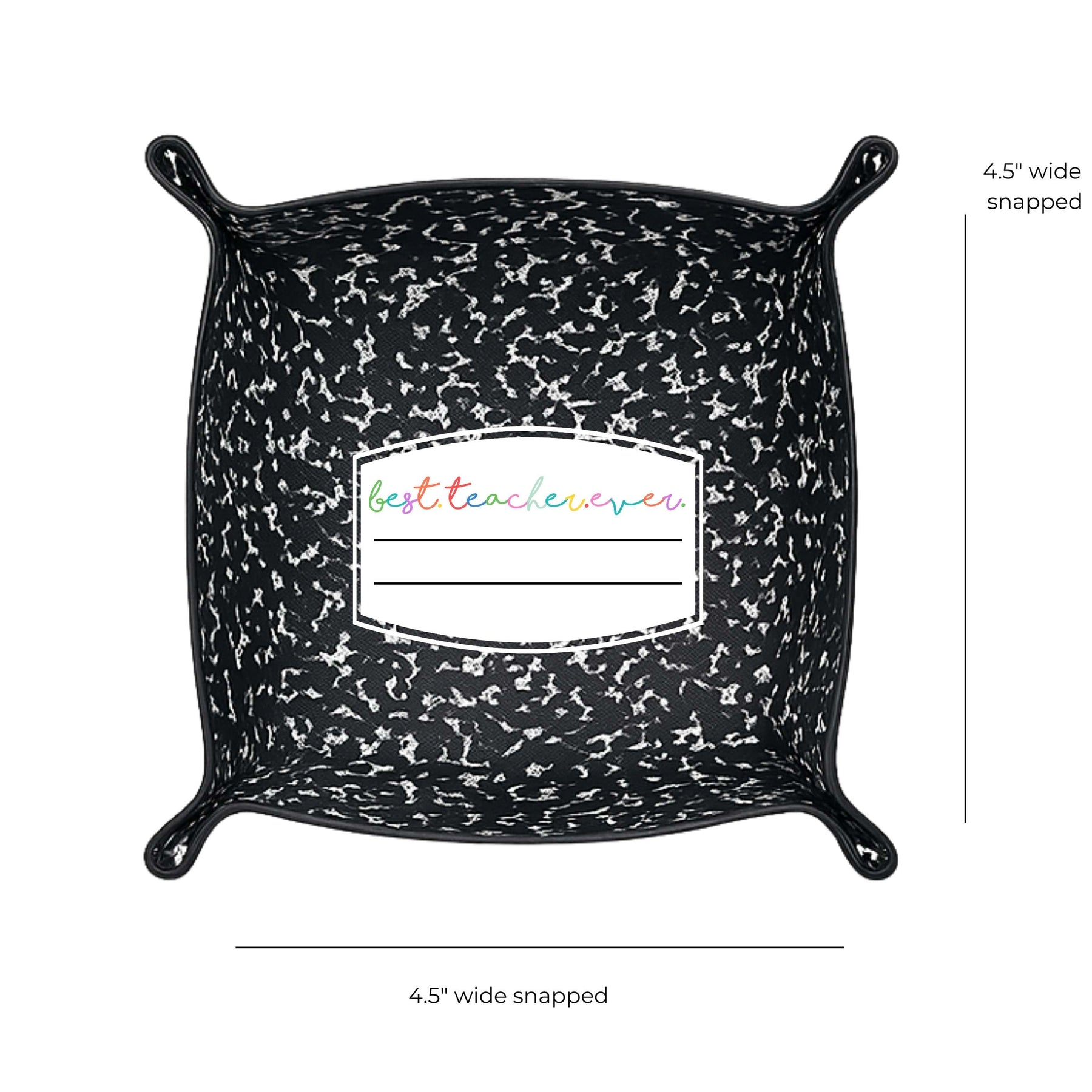 Composition Notepad Trinket Gift Tray | Teacher Appreciation