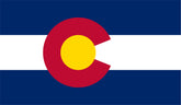Colorado Flag Sticker - Aspen Lane 