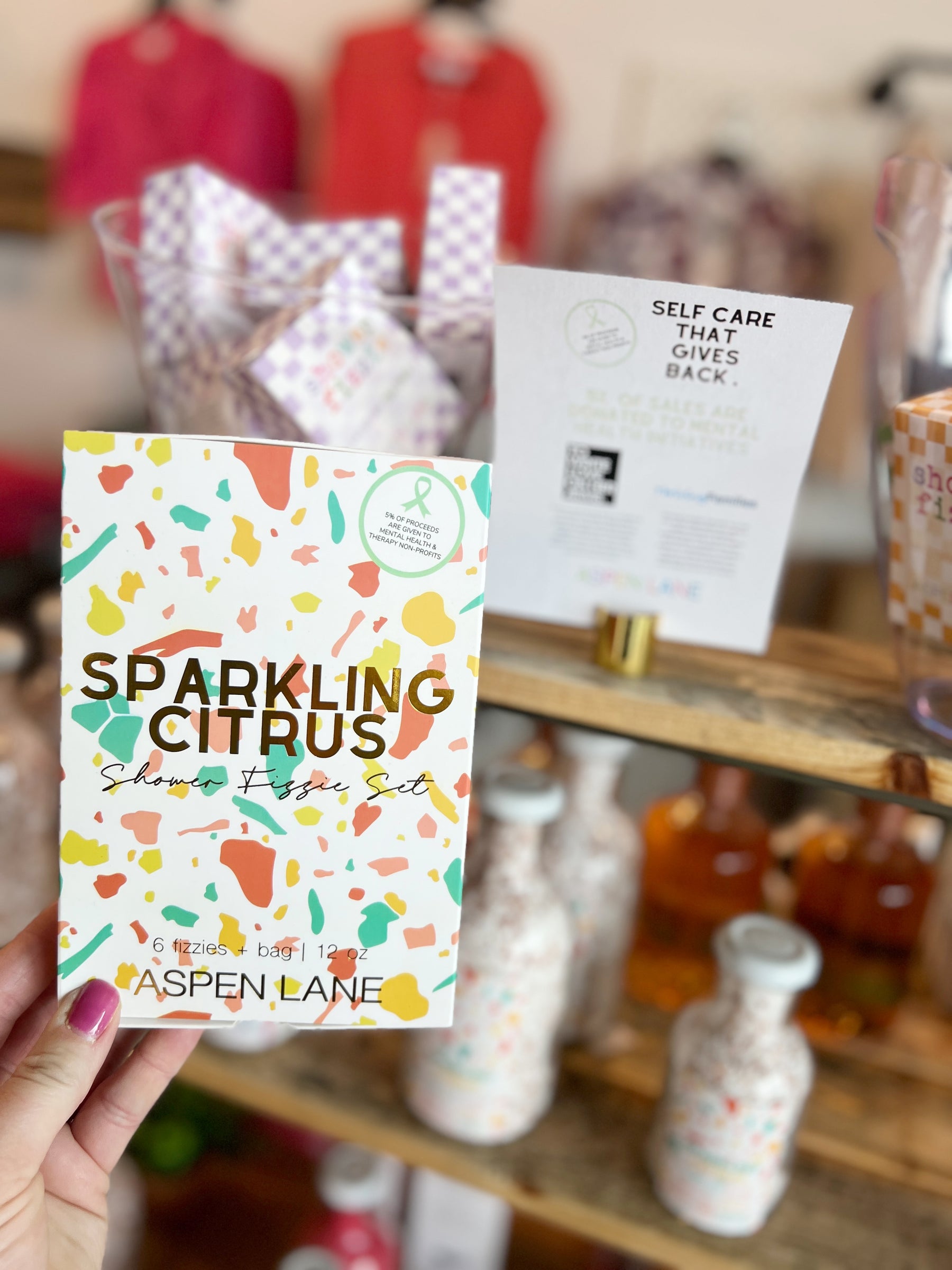 Sparkling Citrus Shower Steamer Fizzie Set - Aspen Lane
