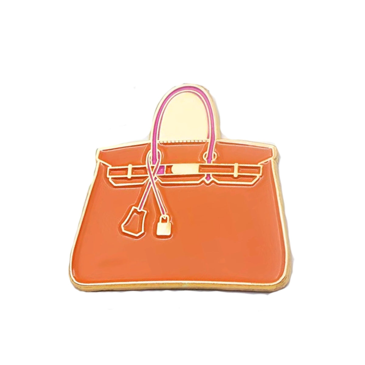 Needle Minder for Needlepoint & Cross Stitch | Orange Bag - Aspen Lane 
