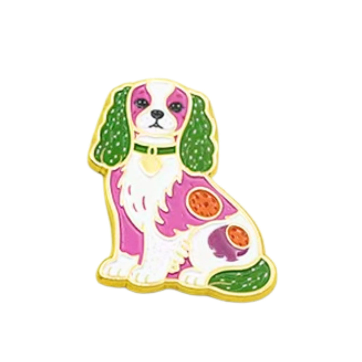 Needle Minder for Needlepoint & Cross Stitch | Pink Spaniel - Aspen Lane 
