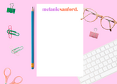 Name Personalized Name Notepad | 2-Tone - Aspen Lane 