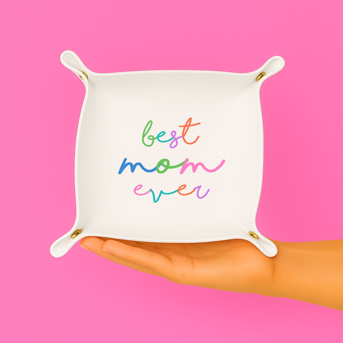 Best Mom Ever Trinket Gift Tray