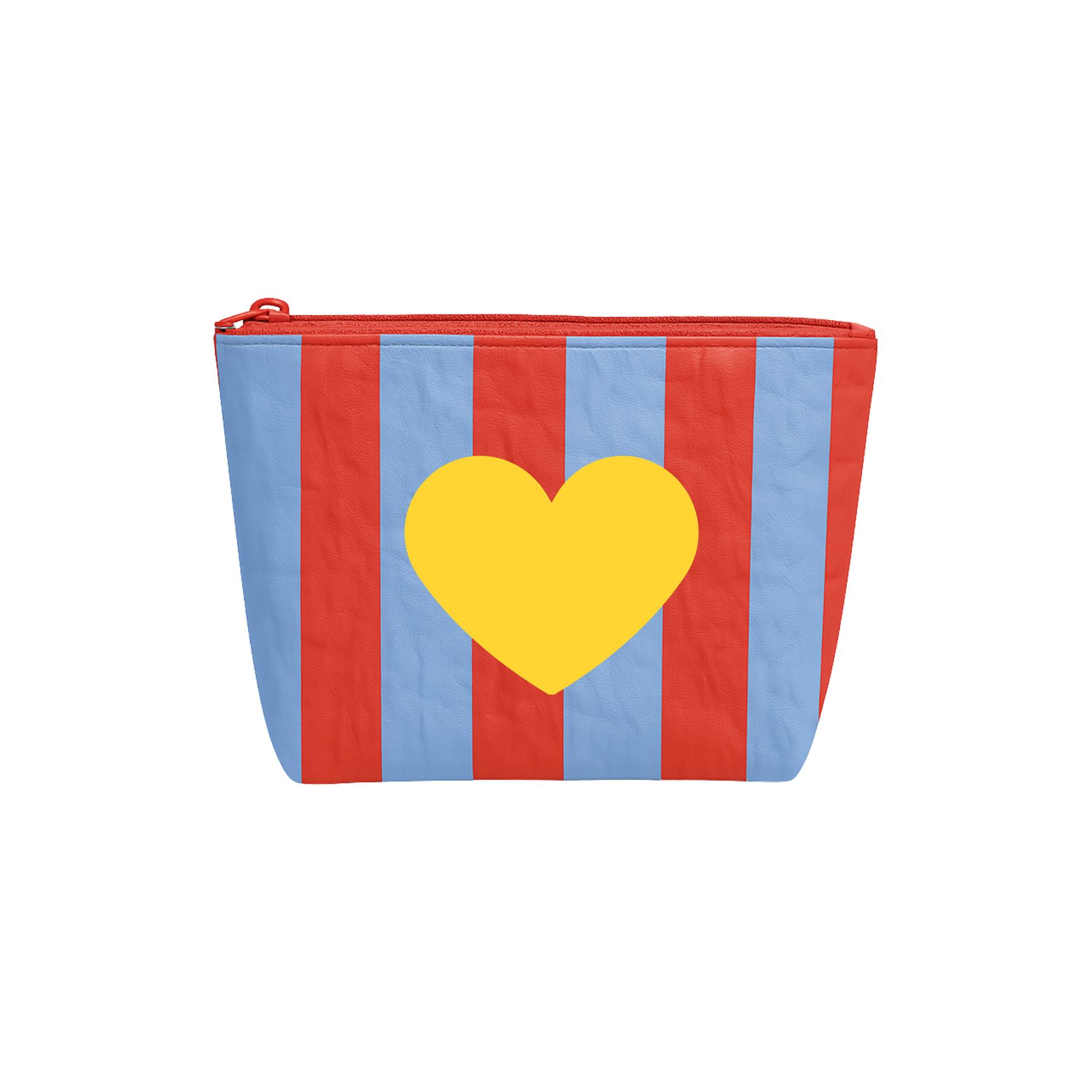 Stripe Pop Tyvek Makeup Travel Pouch