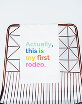 First Rodeo Gift Towel - Aspen Lane 