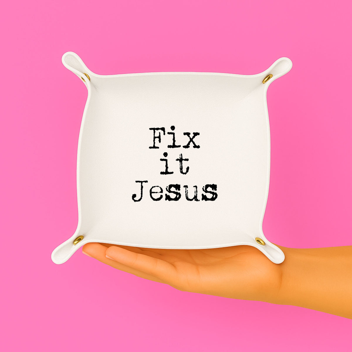 Fix it Jesus Trinket Tray