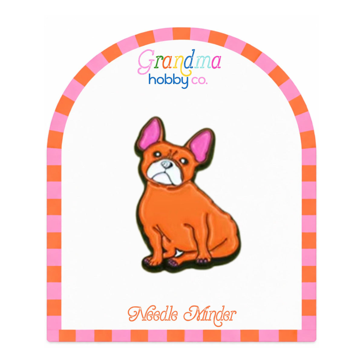 Needle Minder for Needlepoint & Cross Stitch | Frenchie - Aspen Lane 
