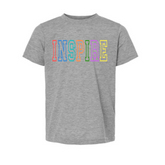 Inspire Colorful Hollow Gray Tee - Aspen Lane 