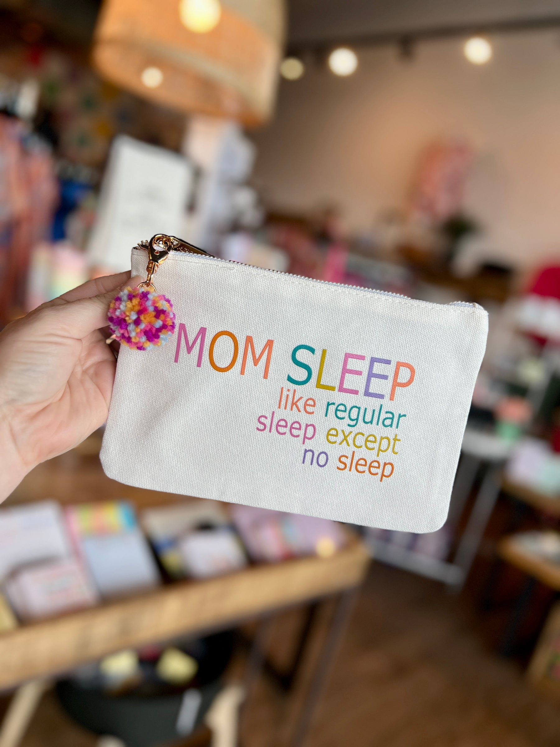 Mom Sleep Pouch Bag w/ Tassel - Aspen Lane 