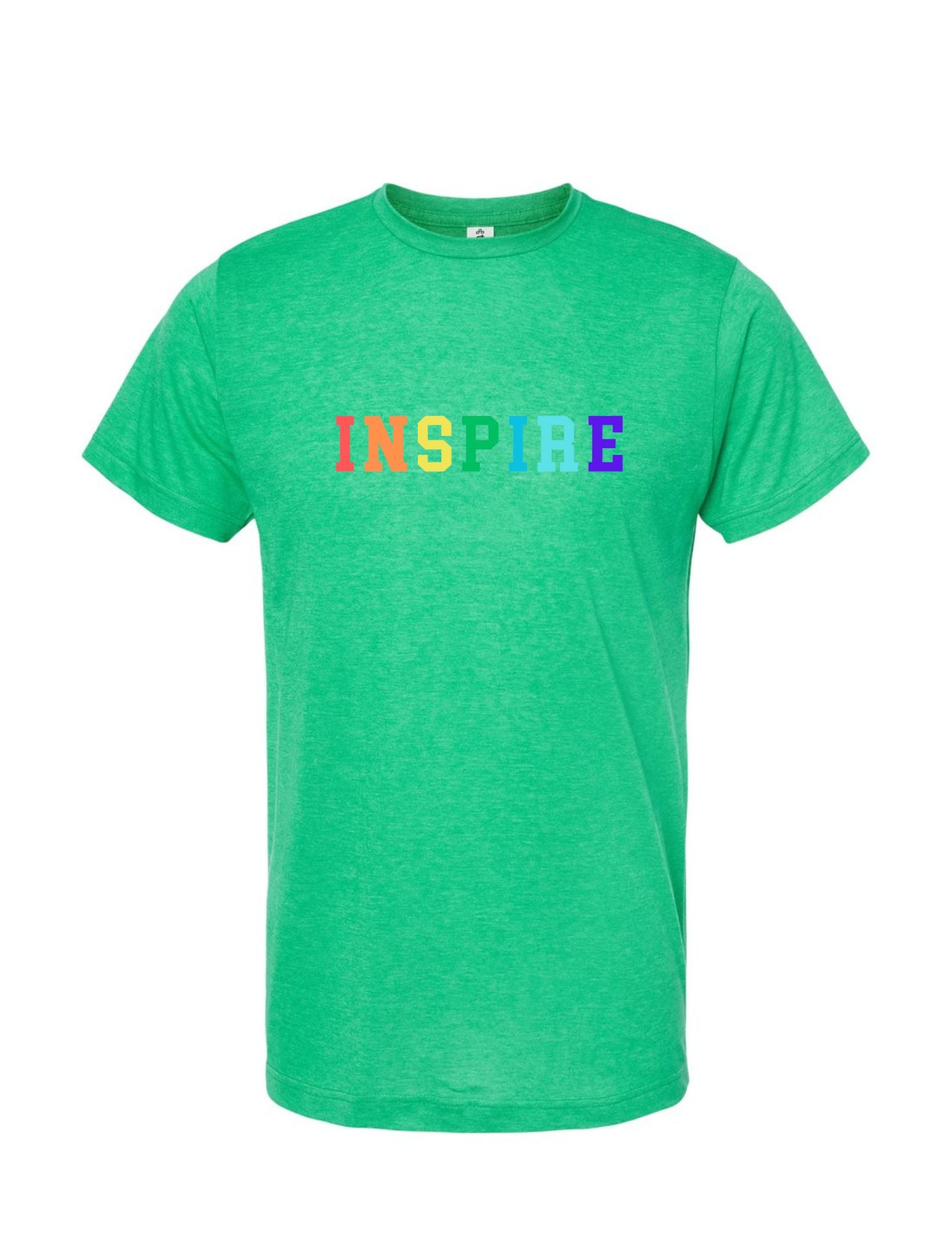 Inspire Green Tee: Green (Adult Only)