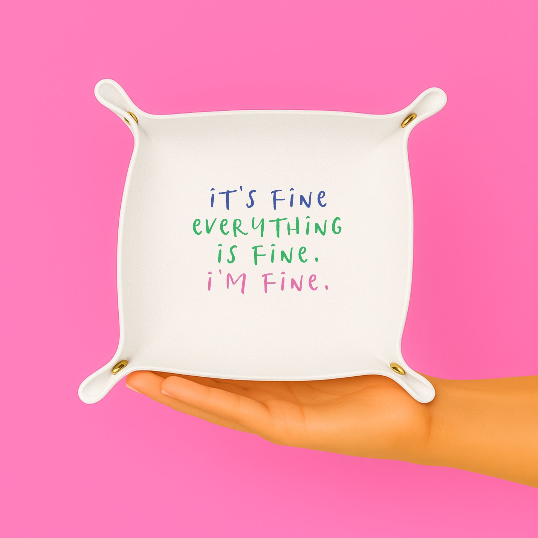 Colorful Trinket Tray | Case of 3 | Bulk Wholesale