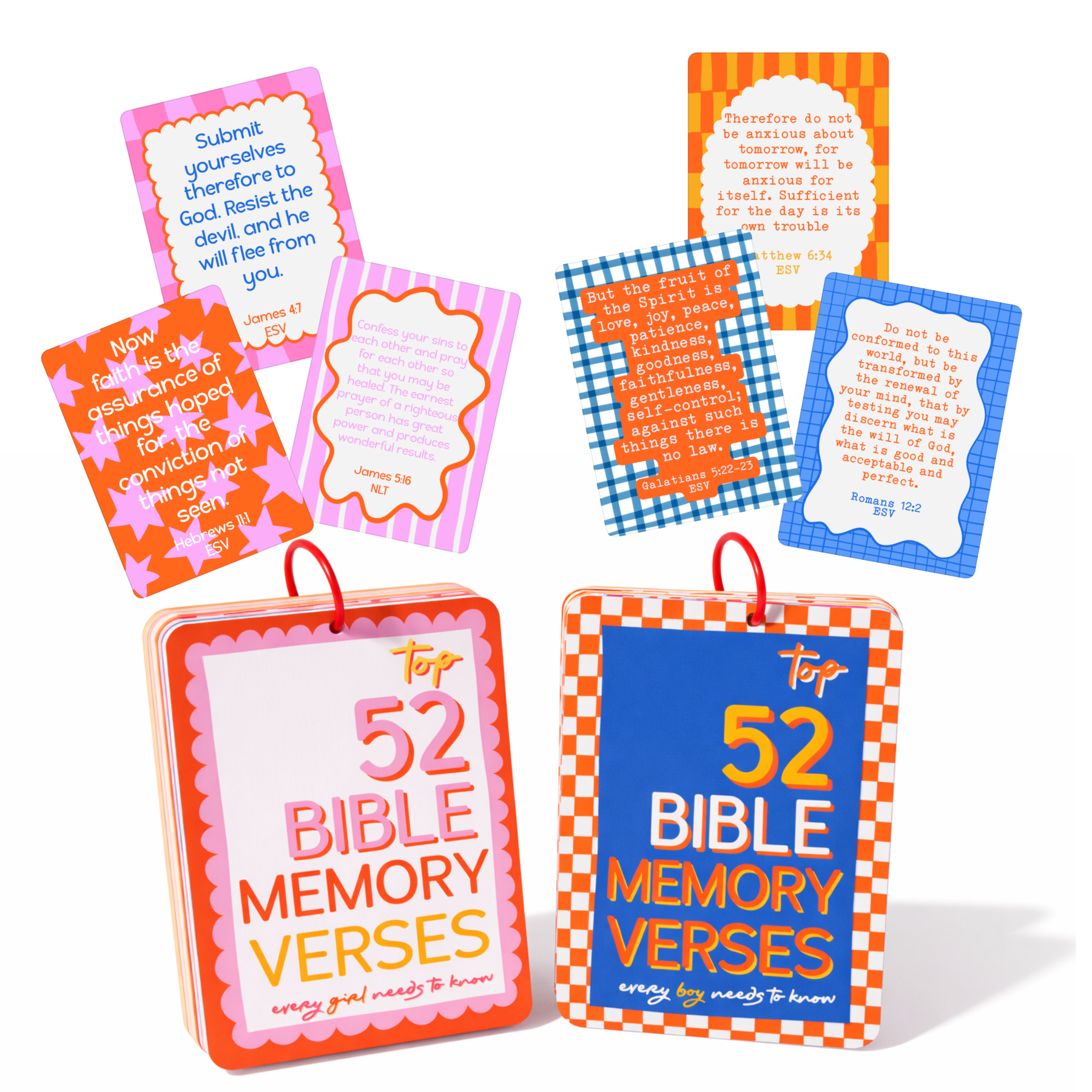 Kid's Scripture Memory Card Set - Aspen Lane 