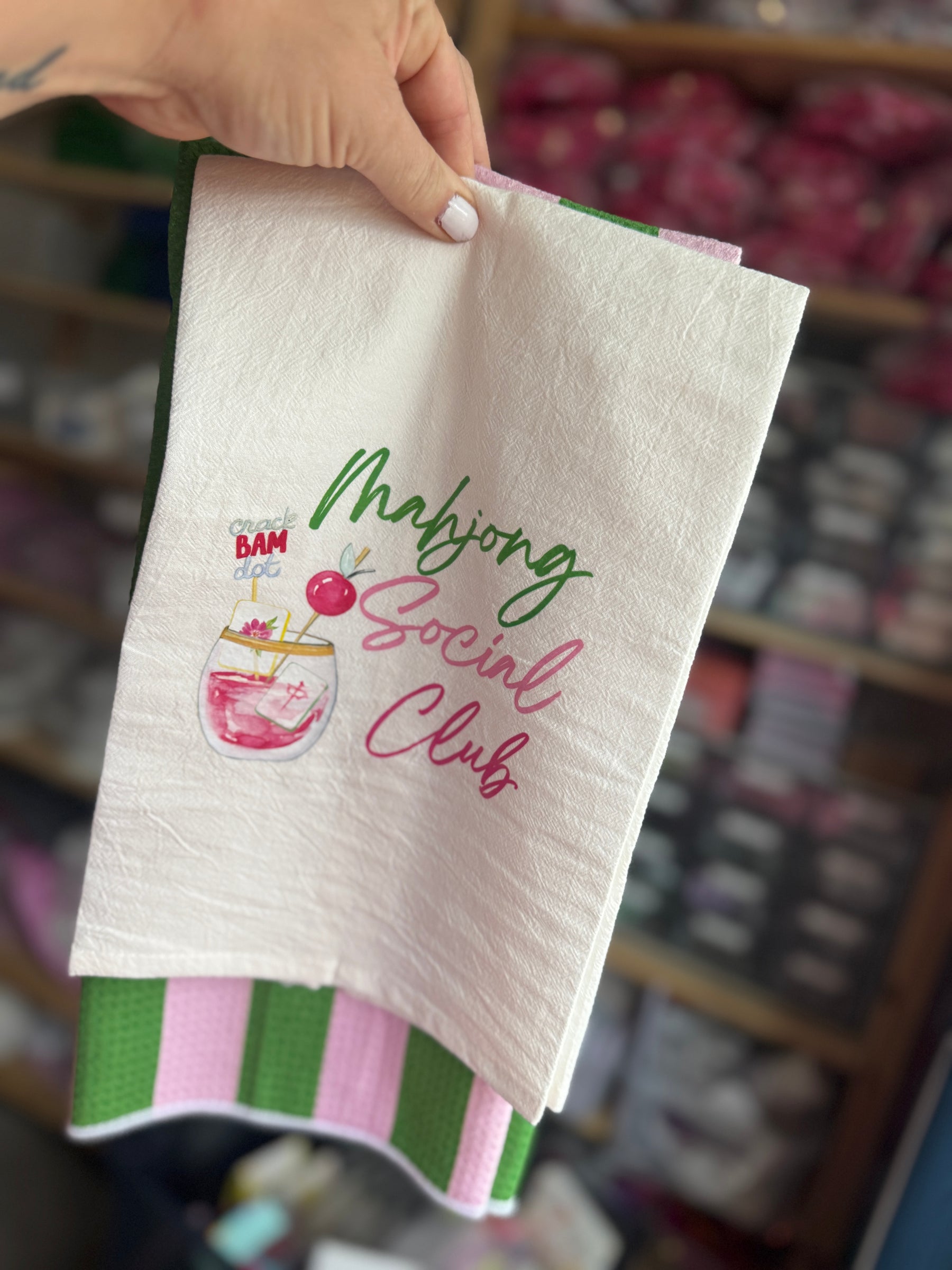 Mahjong Social Cub Gift Towel