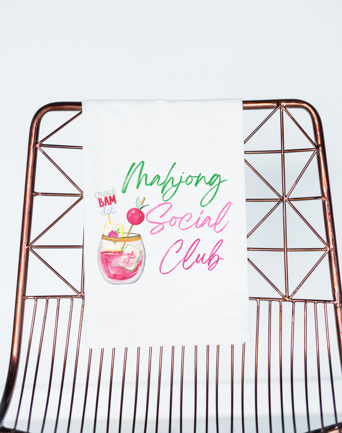 Mahjong Social Cub Gift Towel