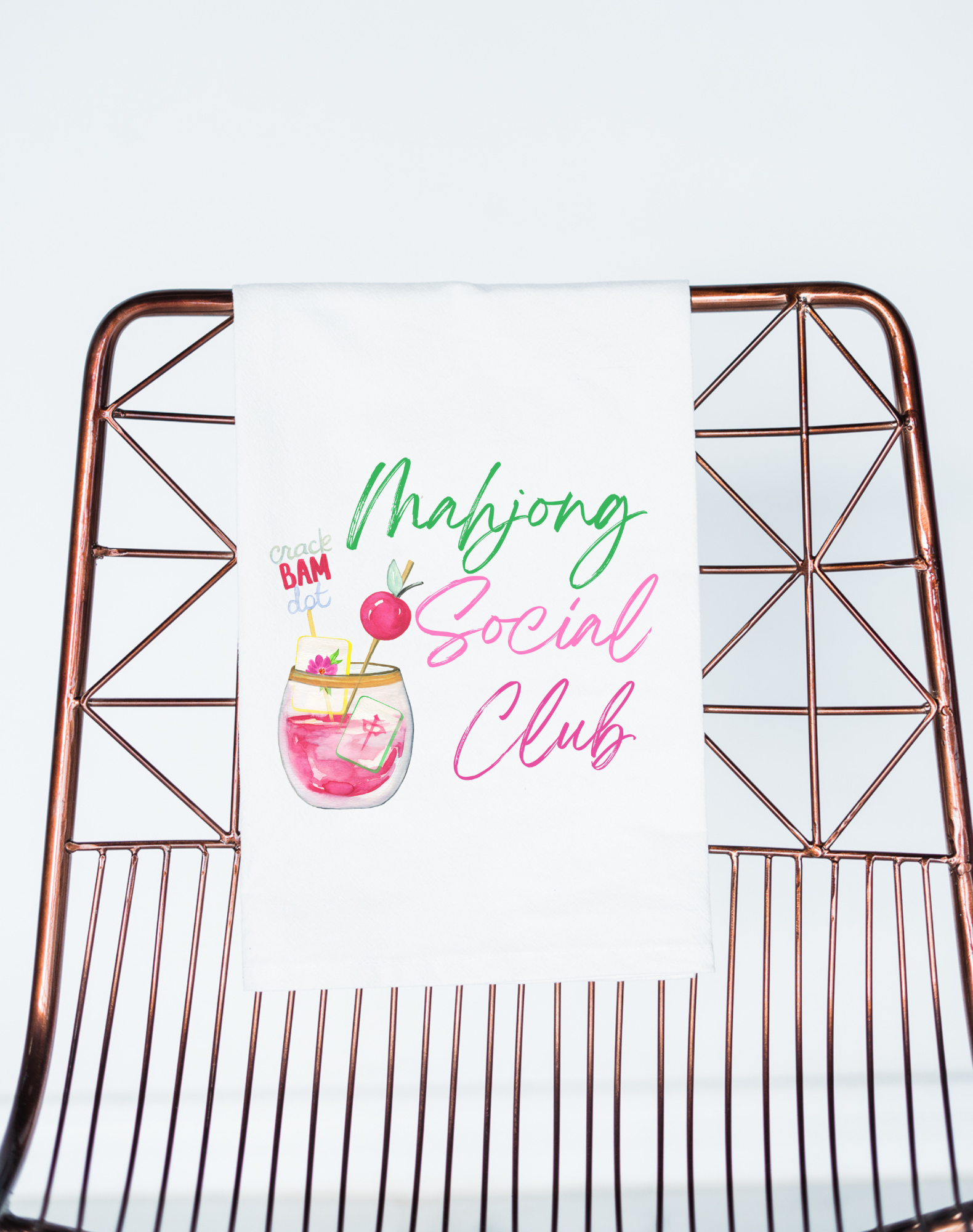 Mahjong Social Cub Gift Towel