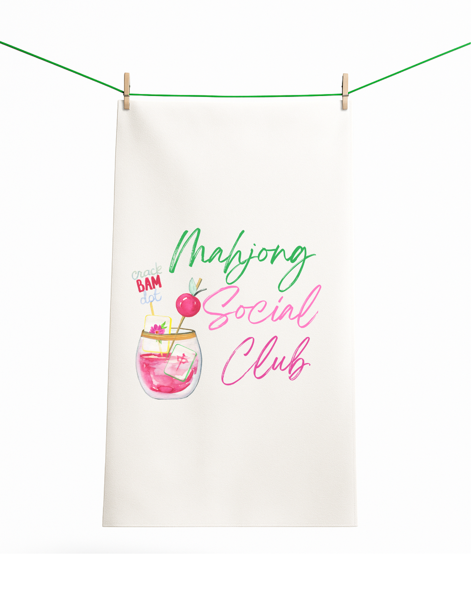 Mahjong Social Cub Gift Towel