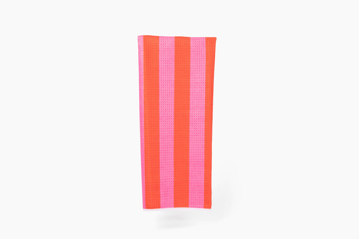 Printed Waffle Towels | Case of 12 | Bulk Wholesale
