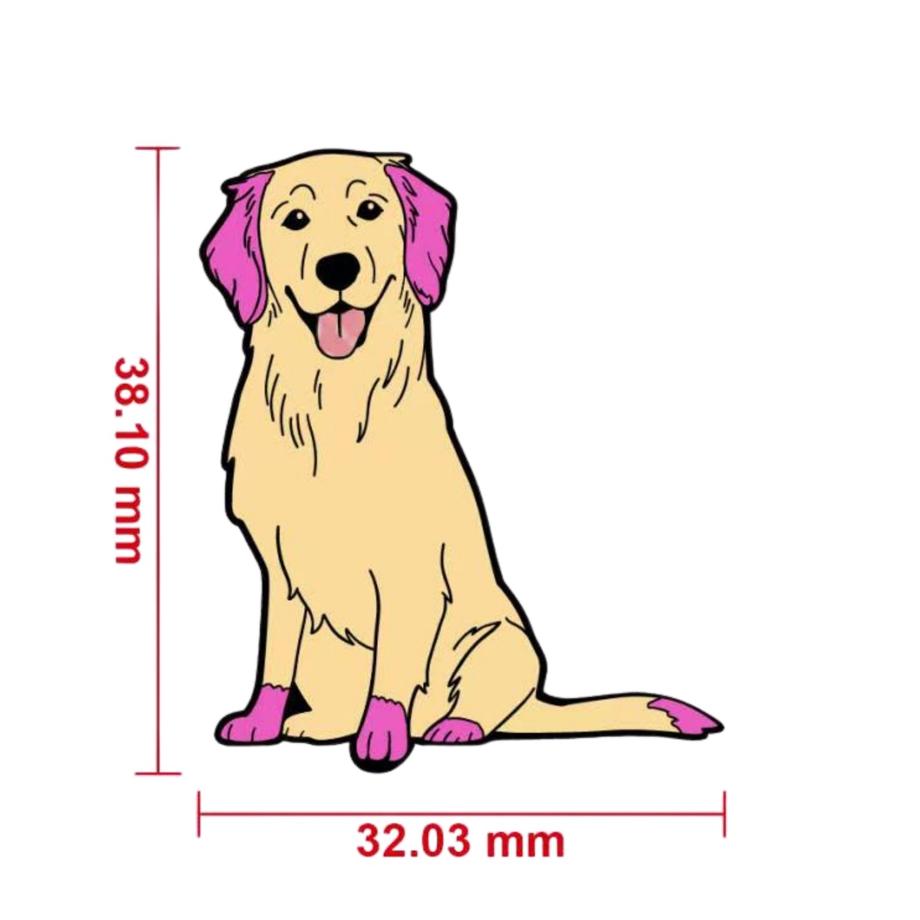 Needle Minder for Needlepoint & Cross Stitch | Golden Retriever - Aspen Lane 