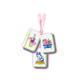 Mahjong Tile Holiday Christmas Ornament