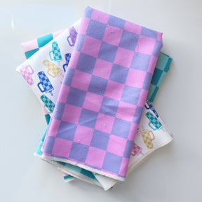 Top Chico Check Printed Towel - Aspen Lane 