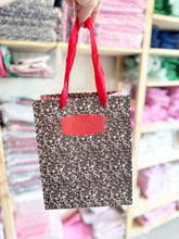 Composition Paper Gift Bag  SET OF 6 | Black | Warehouse Sale