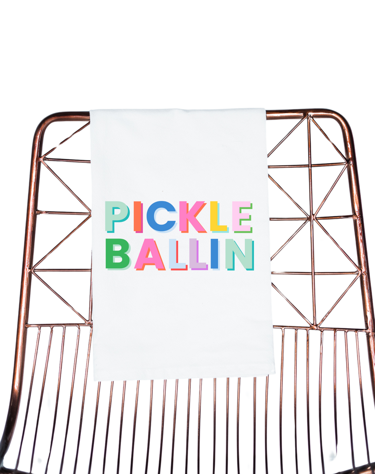 Pickle Ballin' Pickleball Gift Towel - Aspen Lane 