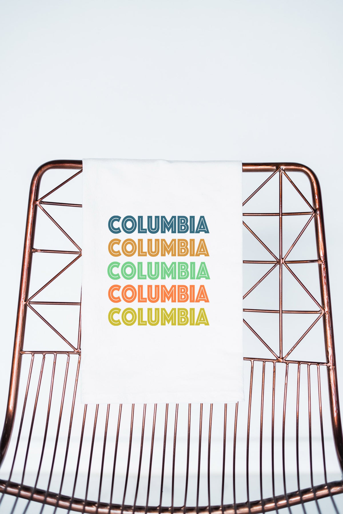 Retro Classic Custom Towel (Your Town City) | Bulk Wholesale