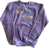 It's Fall Witches Colorblock Sweatshirt | Heathered Wine