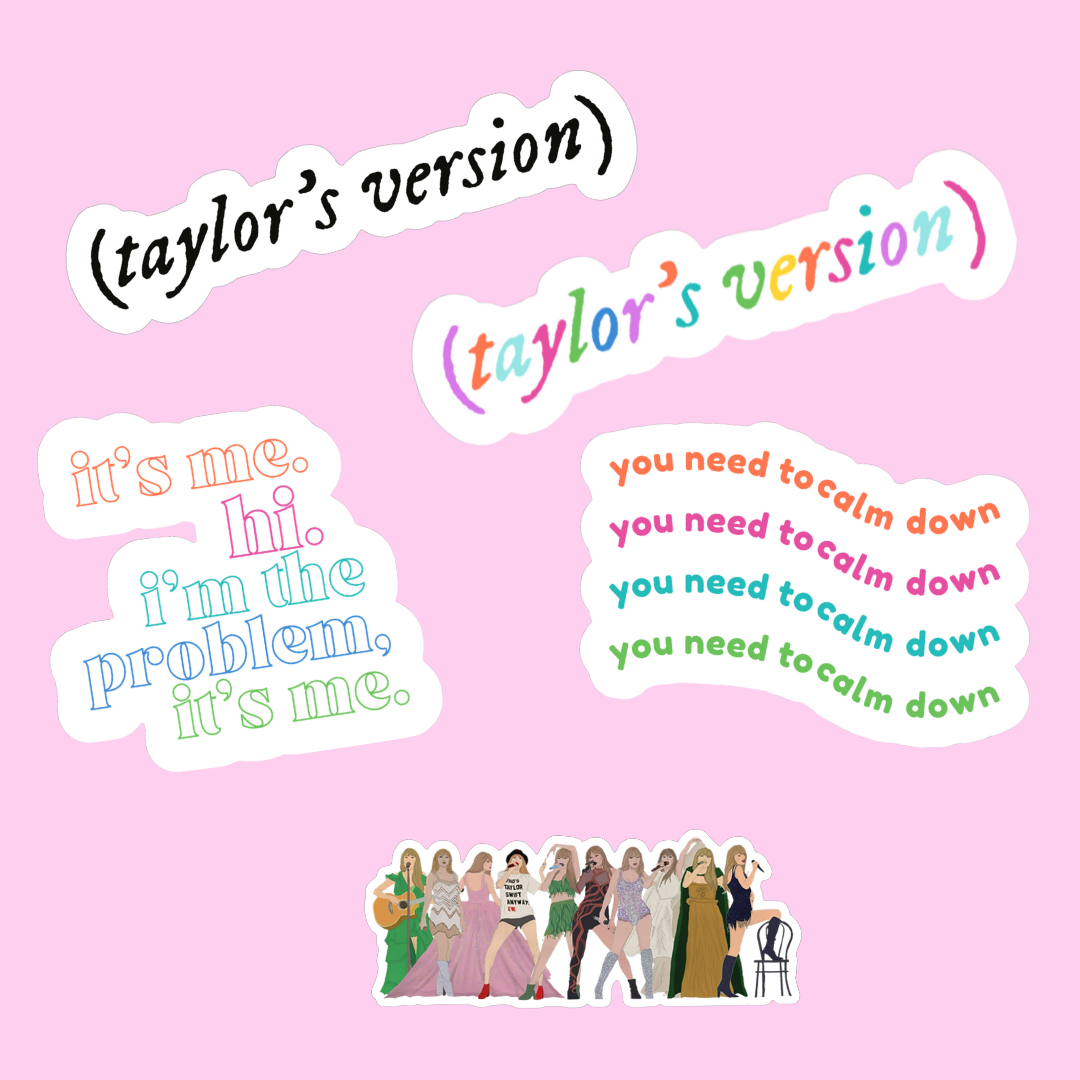 Taylor's Version (Colorblock) Sticker