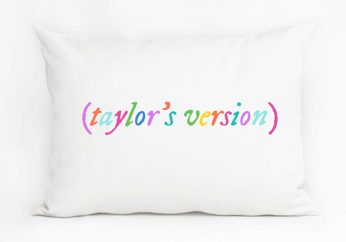 Taylor's Version  Colorblock Pillow