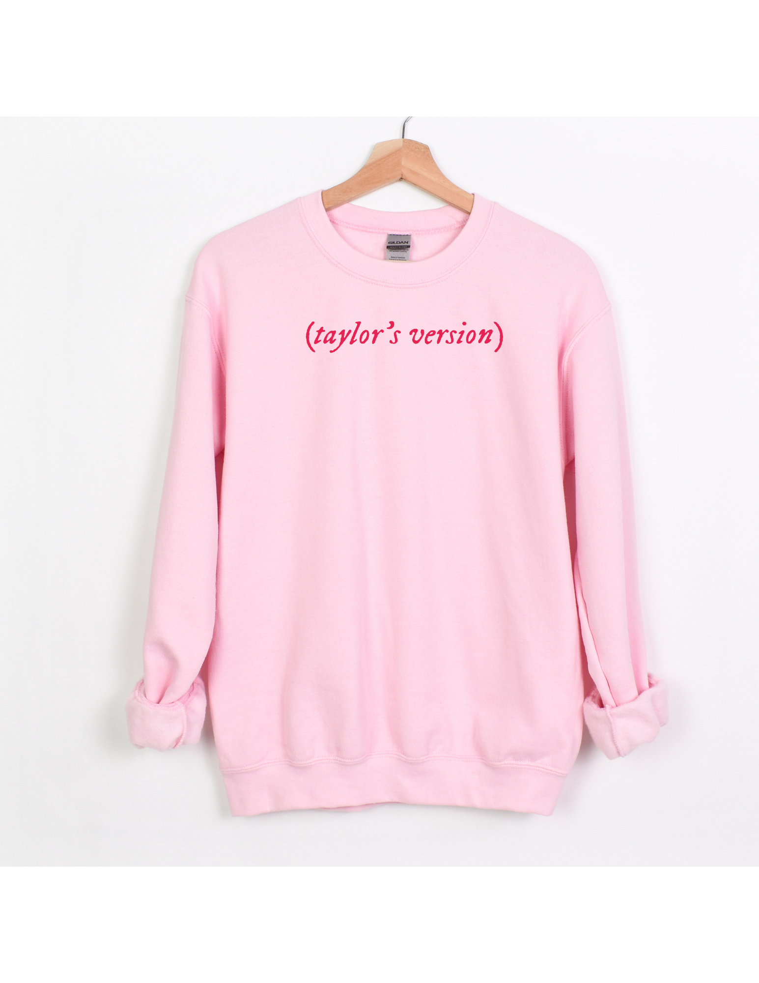 Taylor's Version Sweatshirt | Pink + Red