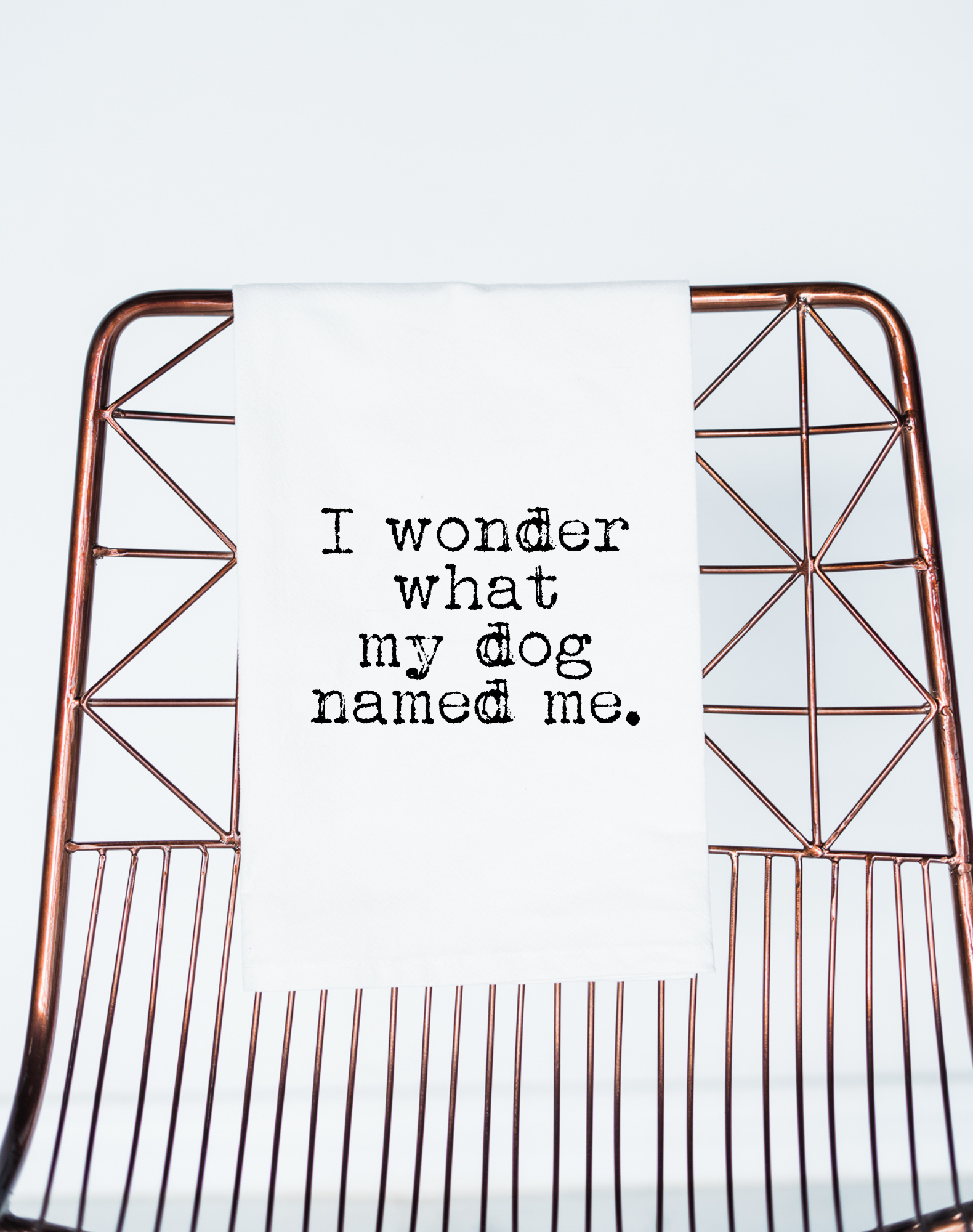 Wonder Dog Named Me Gift Towel - Aspen Lane 