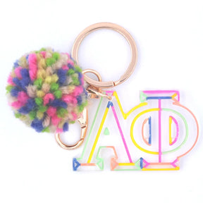 Acrylic sorority symbol keychain - Aspen Lane 