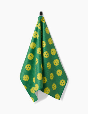 Pickleball Geometry Tea Towel
